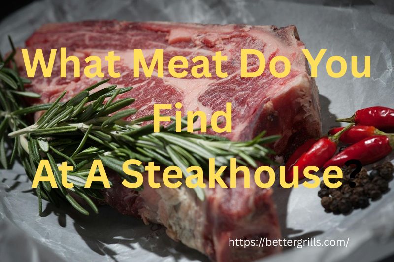 steak on a platter