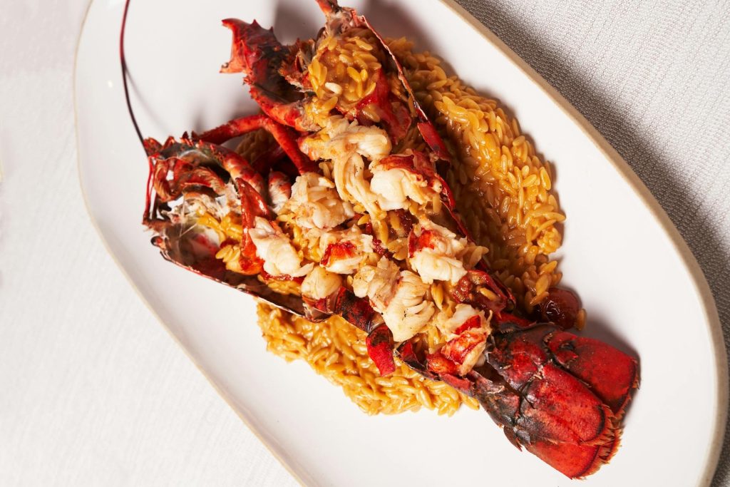grilling lobster tail