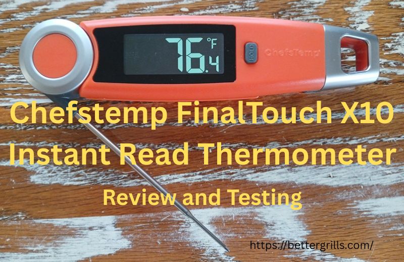 Chefstemp FinalTouch X10 handheld digital thermometer