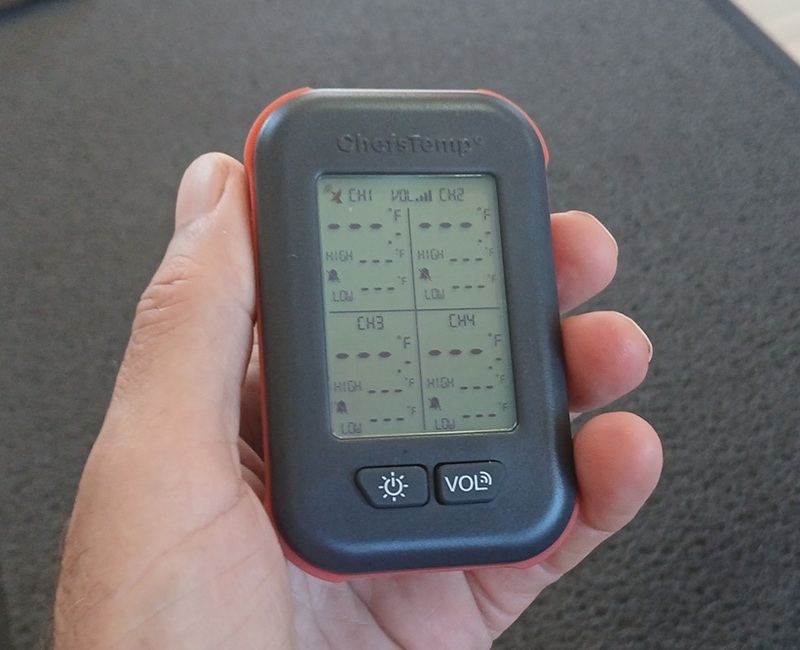 handheld chefstemp qaud xpro monitor